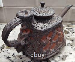 Vintage Charles Gluskoter Studio Art Pottery Teapot RARE