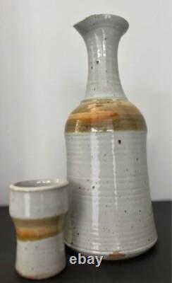 Vintage Charles Halling Studio Pottery Serving Set 7 Pieces. 1970s-1980s