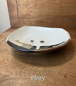 Vintage Charles Rothschild Gloria Nepstead Barlow studio pottery bowl abstract