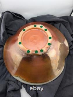 Vintage Chris Gustin Studio Pottery Large Bowl