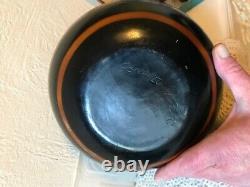 Vintage Chulucanas Peru Pottery Vase Genaro Paz C 20th Century Modernist