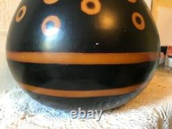 Vintage Chulucanas Peru Pottery Vase Genaro Paz C 20th Century Modernist