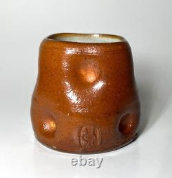 Vintage Clary Illian Handmade Studio Pottery Yunomi Cup