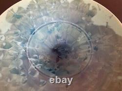 Vintage Crystalline Studio Pottery Bowl Dish Signed