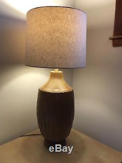 Vintage David Cressey Studio Art Pottery Table Lamp / California Modern