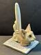 Vintage David Keyes Funk Studio Pottery Art Nouveau Handmade Fantasy Ring Holder