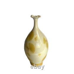 Vintage David Snair Crystalline Porcelian Vase