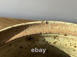 Vintage Davis 1979 studio pottery casserole mid century modern lidded bowl art
