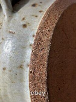 Vintage Davis 1979 studio pottery casserole mid century modern lidded bowl art