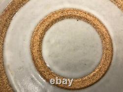 Vintage Dennis Kirchmann Studio Pottery Plate Signed Stoneware 10.25