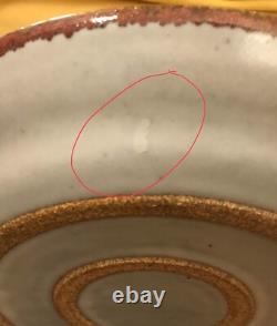 Vintage Dennis Kirchmann Studio Pottery Plate Signed Stoneware 10.25