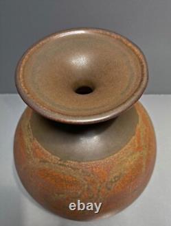 Vintage'Designs West' Studio Pottery Stoneware Vase Robert Maxwell Style MCM