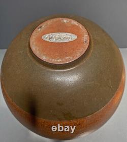 Vintage'Designs West' Studio Pottery Stoneware Vase Robert Maxwell Style MCM