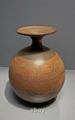 Vintage'Designs West' Studio Pottery Stoneware Vase Robert Maxwell Style MCM