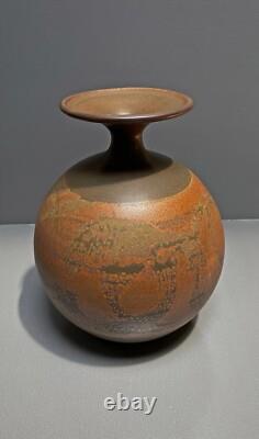 Vintage'Designs West' Studio Pottery Stoneware Vase Robert Maxwell Style MCM