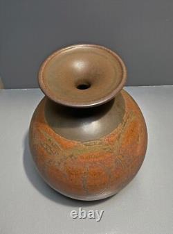 Vintage'Designs West' Studio Pottery Stoneware Vase Robert Maxwell Style MCM