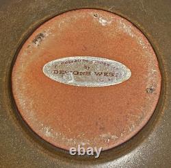 Vintage'Designs West' Studio Pottery Stoneware Vase Robert Maxwell Style MCM