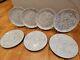 Vintage Devica Gres de Viana Portugal Art Studio Pottery Dinner Plates Set of 7