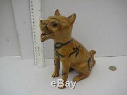 Vintage Devon Ware Hart Moist Exeter Grotesque Dog Animal Studio Art Pottery