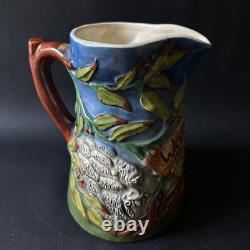 Vintage Diana Studio Pottery Australia Waltzing Matilda Musical Pottery Jug