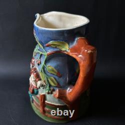 Vintage Diana Studio Pottery Australia Waltzing Matilda Musical Pottery Jug