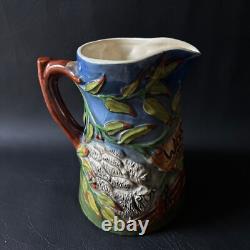 Vintage Diana Studio Pottery Australia Waltzing Matilda Musical Pottery Jug