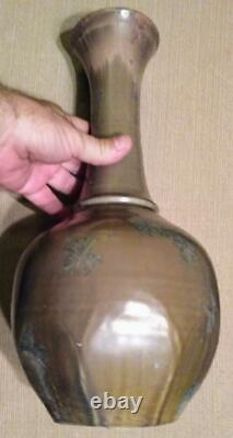 Vintage Doug Johnson Pepperwood California American Studio Art Pottery Vase