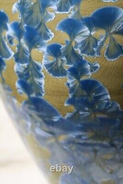 Vintage Doug Johnson Pepperwood California Crystaline Studio Art Pottery Vase