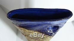 Vintage Dybka Bendigo Studio Art Vase Australian Pottery Ceramic