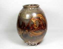 Vintage Early Unsigned Wayne Ngan Studio Canadian Art Pottery Vase