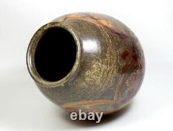 Vintage Early Unsigned Wayne Ngan Studio Canadian Art Pottery Vase
