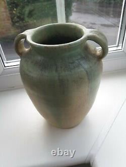 Vintage Early Upchurch Pottery Studio Pottery Amphora Shaped Vase By E