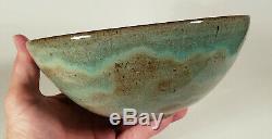 Vintage Eileen & Rossi Reynolds San Francisco California Studio Art Pottery Bowl