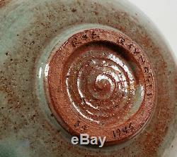 Vintage Eileen & Rossi Reynolds San Francisco California Studio Art Pottery Bowl