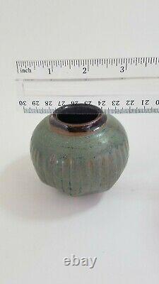 Vintage Frances Senska Studio Art Pottery Vase