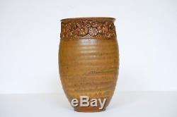 Vintage Frank Willett Studio Pottery Vase Wishon Harrell