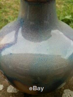Vintage French Lachenal France Art / Studio Pottery Bulbous Vase