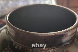 Vintage Gallo de Oro GTO Mex 11 Multi-glazed Urn/vase studio pottery