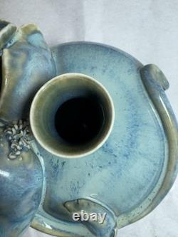 Vintage Gary Eagan Signed Studio Pottery- Floral Design
