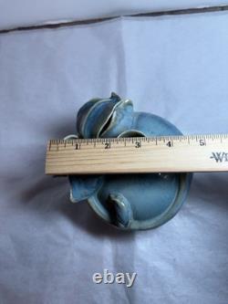 Vintage Gary Eagan Signed Studio Pottery- Floral Design