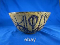 Vintage Gawaine Dart Studio Pottery Bowl 1950 1955
