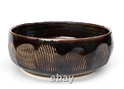Vintage Gerry Williams Studio Art Pottery Bowl 8 Mid Century Modern Signed