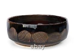 Vintage Gerry Williams Studio Art Pottery Bowl 8 Mid Century Modern Signed
