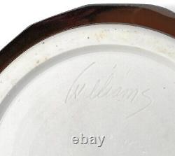 Vintage Gerry Williams Studio Art Pottery Bowl 8 Mid Century Modern Signed