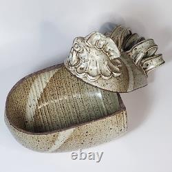 Vintage Ginny & Paul Anthony Studio Pottery Stoneware Ceramic Chicken Tureen