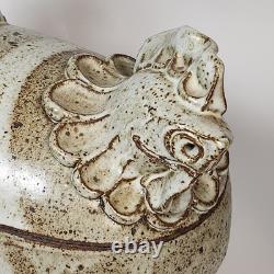 Vintage Ginny & Paul Anthony Studio Pottery Stoneware Ceramic Chicken Tureen
