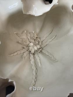 Vintage Grace Pilato Studio Pottery Organic Sea Form Porcelain Art Sculpture