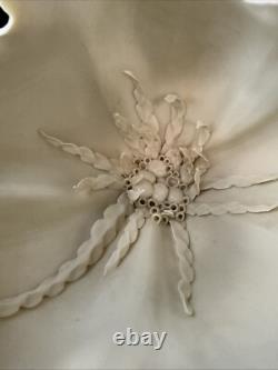 Vintage Grace Pilato Studio Pottery Organic Sea Form Porcelain Art Sculpture