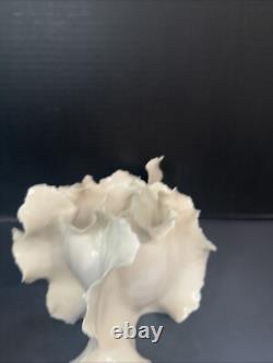 Vintage Grace Pilato Studio Pottery Organic Sea Form Porcelain Art Sculpture