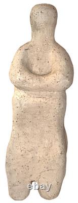 Vintage Hand Built Studio Art Pottery Modernist Abstract Figure Study Sculpture